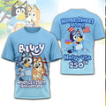 Bluey America’s 250th Anniversary Home Sweet Home Happy USA 250th T-Shirt