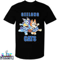 Bluey X Geelong Cats T-shirts