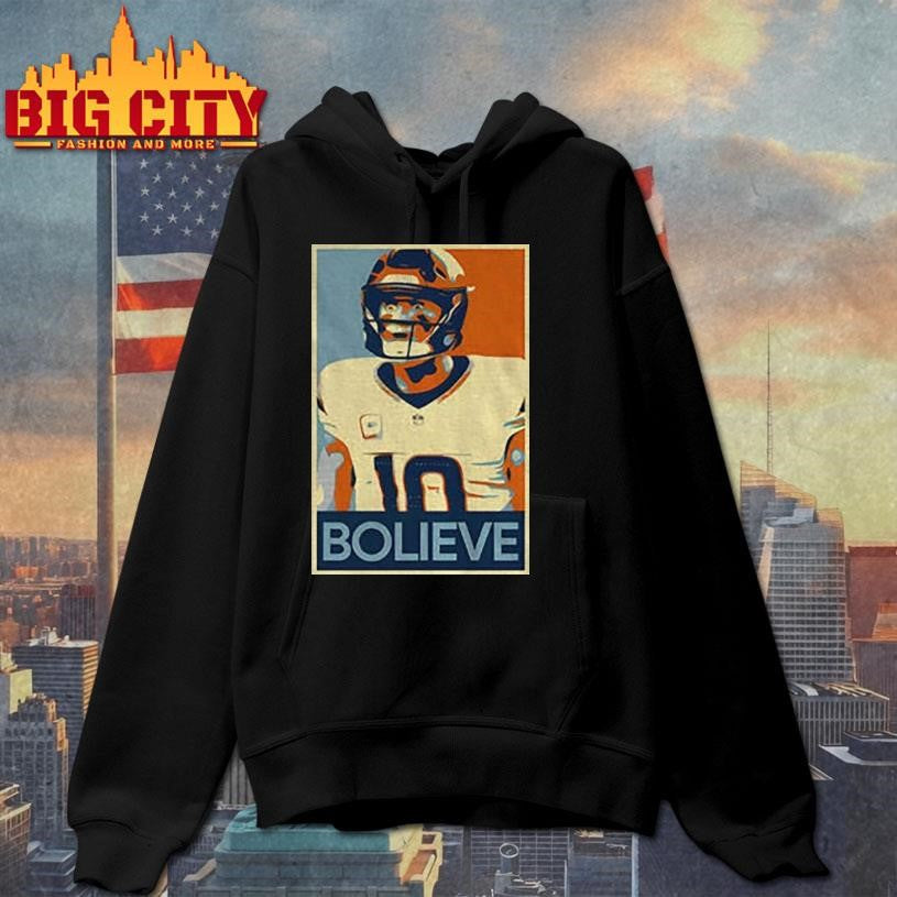 Bo Nix Bolieve Hope Broncos Poster Statement shirt