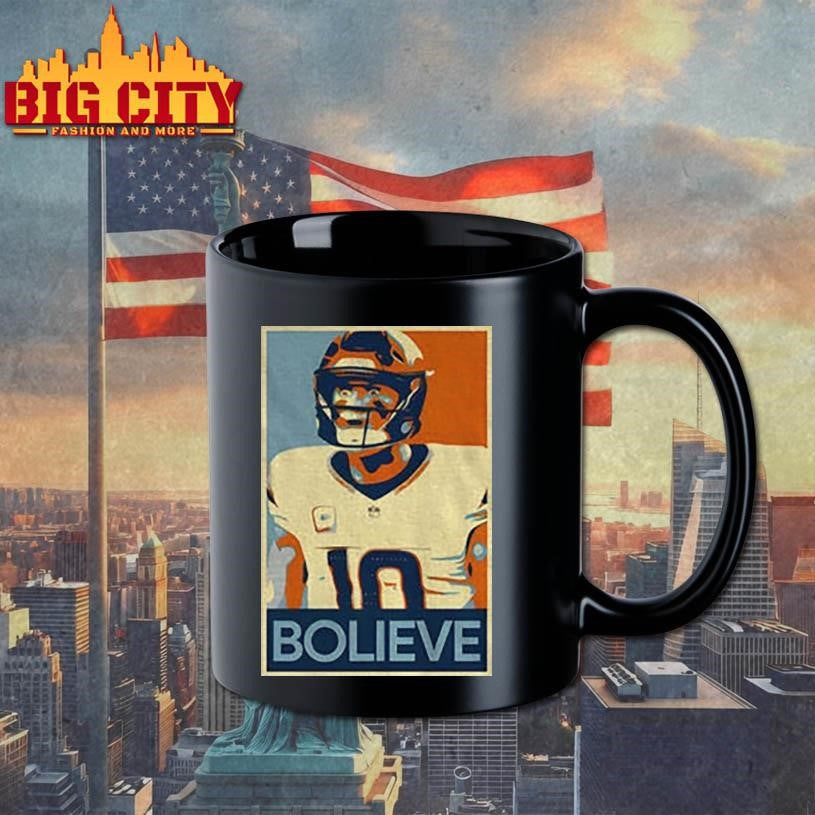 Bo Nix Bolieve Hope Broncos Poster Statement shirt