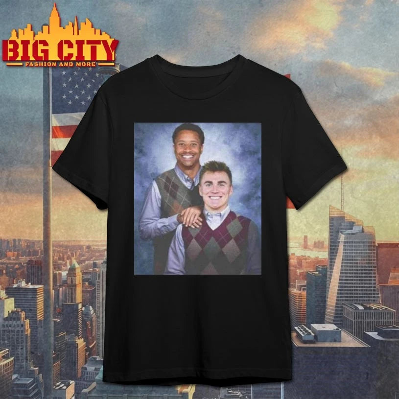 Bo Nix and Courtland Sutton Step Brothers shirts
