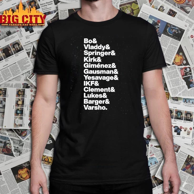Bo &amp; Vladdy &amp; Springer &amp; Kirk &amp; Gimenez shirt