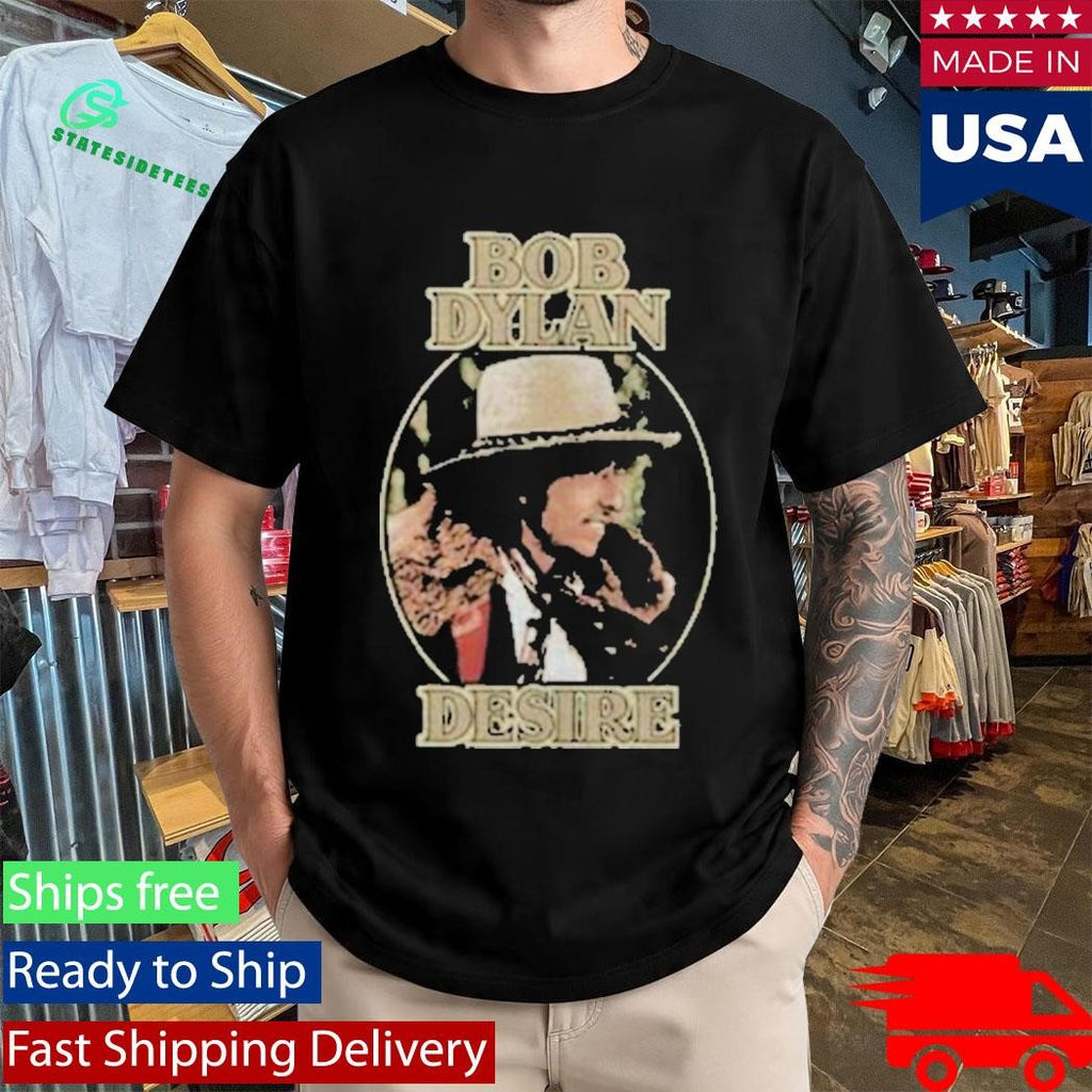 Bob Dylan Desire Black Shirt