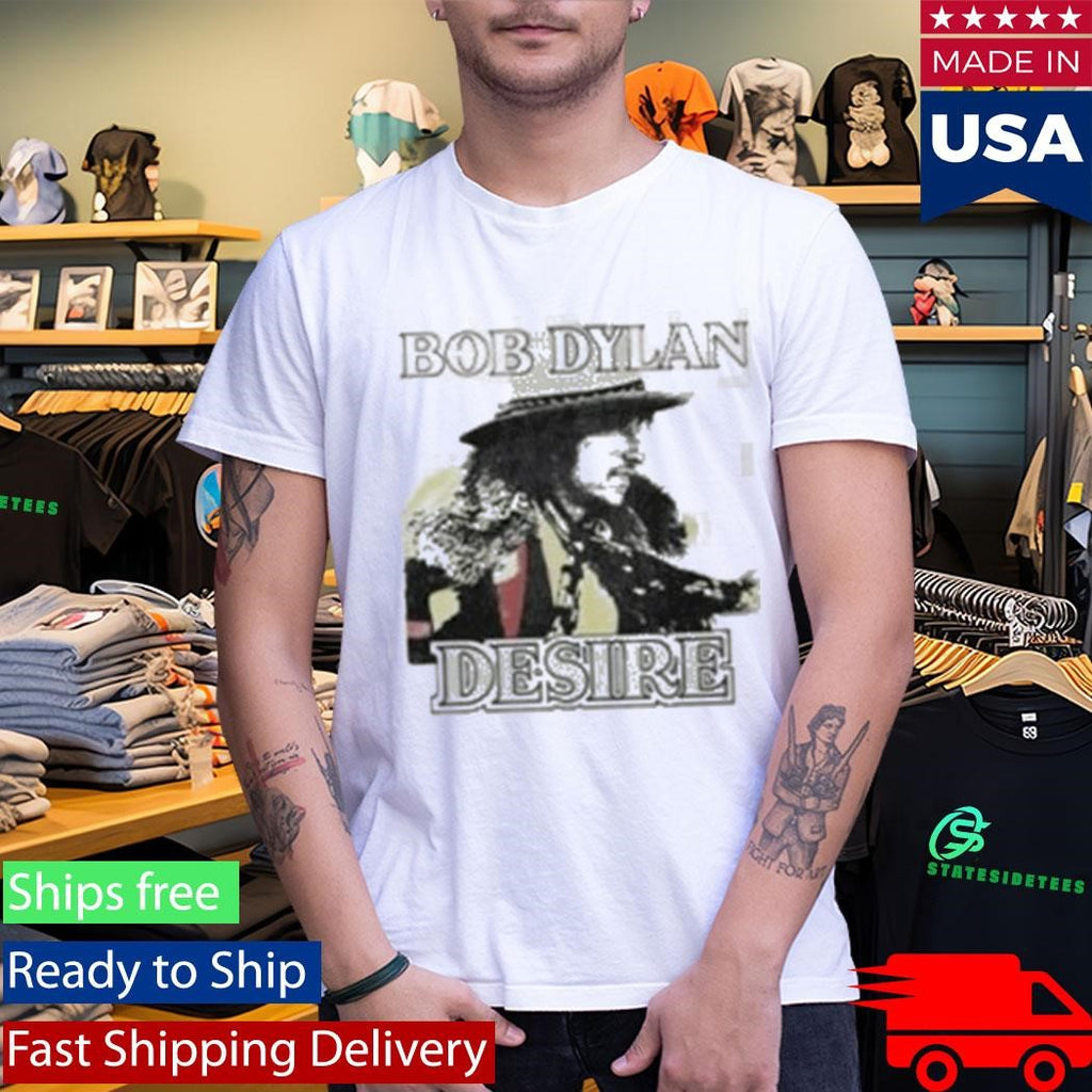 Bob Dylan Desire Off White Heather Shirt