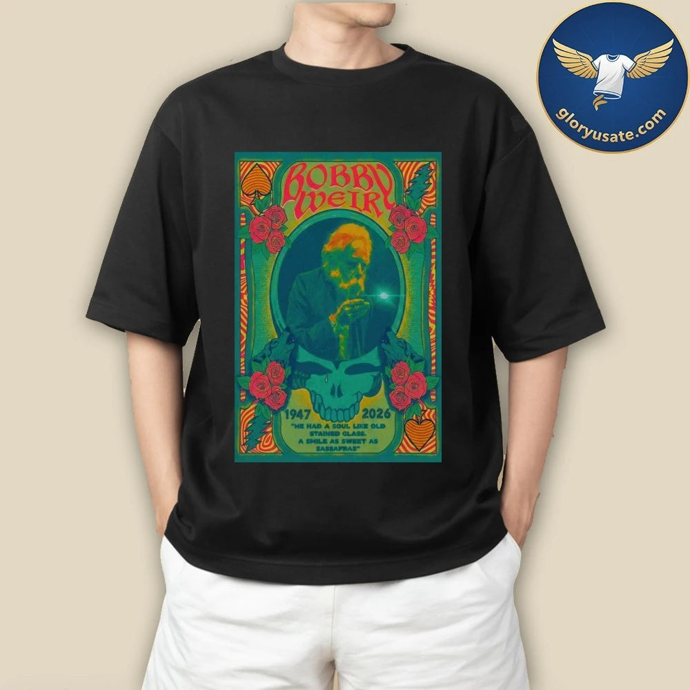Bobby Weir Memorial 1947-2026 Poster Shirt