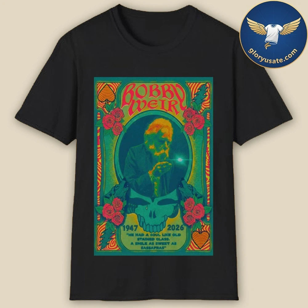 Bobby Weir Memorial 1947-2026 Poster Shirt
