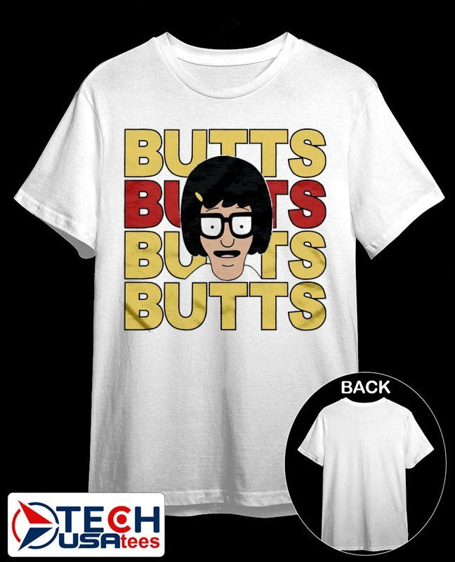 Bob’s Burgers Tina Butts repeat shirt