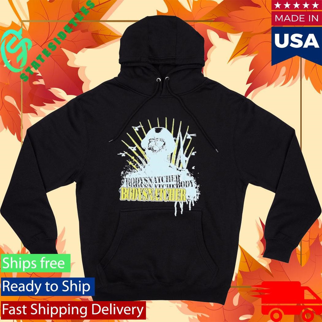 Bodysnatcher Helicopter Yellow Logo T-Shirt