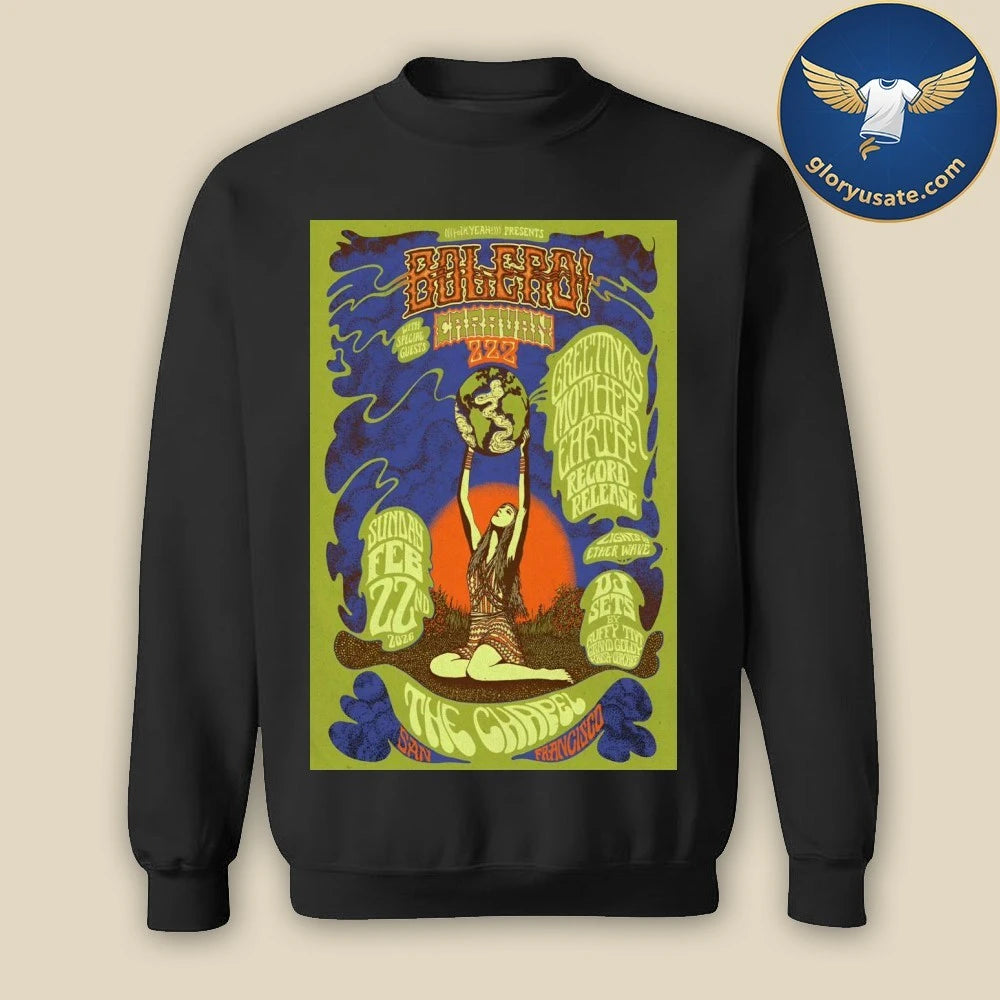 Bolero 2-22-2026 The Chapel In San Francisco CA Poster Shirt