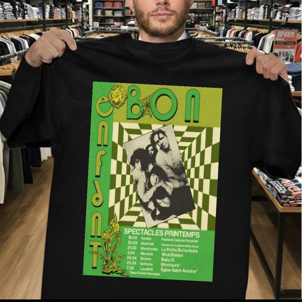 Bon Enfant Spectacles Printemps 2026 Tour Poster Shirt