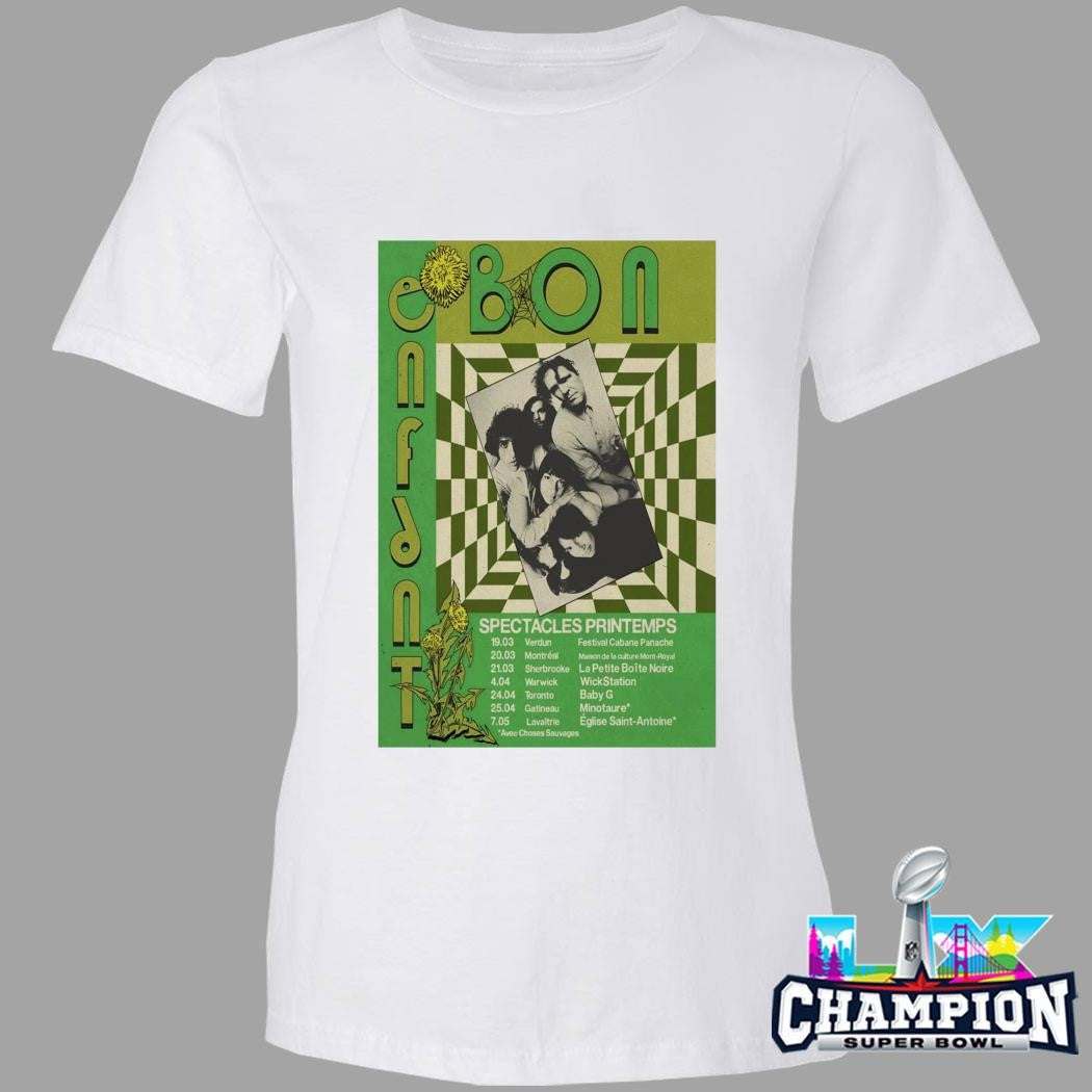 Bon Enfant Spectacles Printemps 2026 Tour Shirt