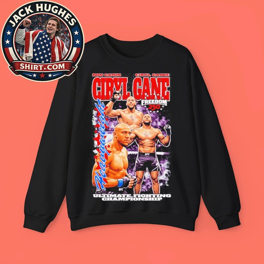 Bon Gamin Paris France Ciryl Gane Ufc Freedom 250 Hoodie