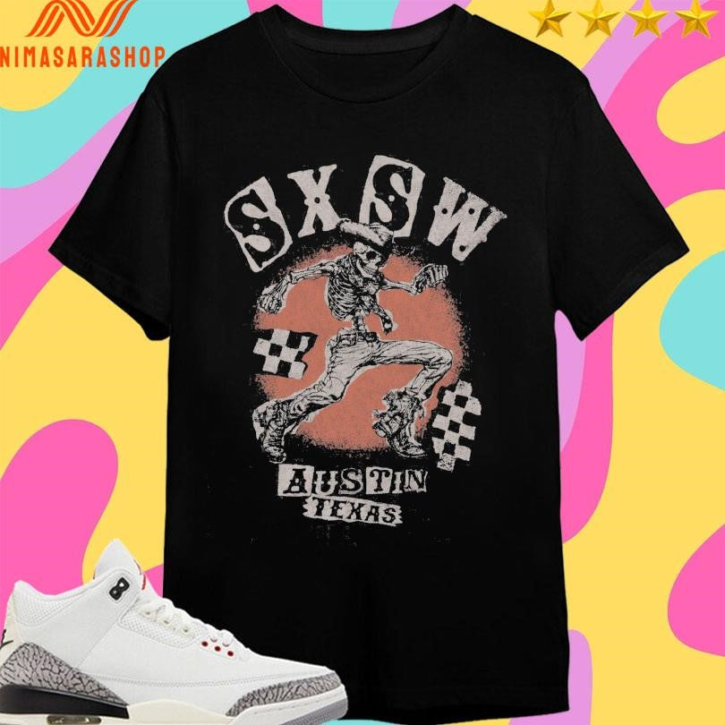 Bones Sxsw Austin Texas Skeleton Shirts
