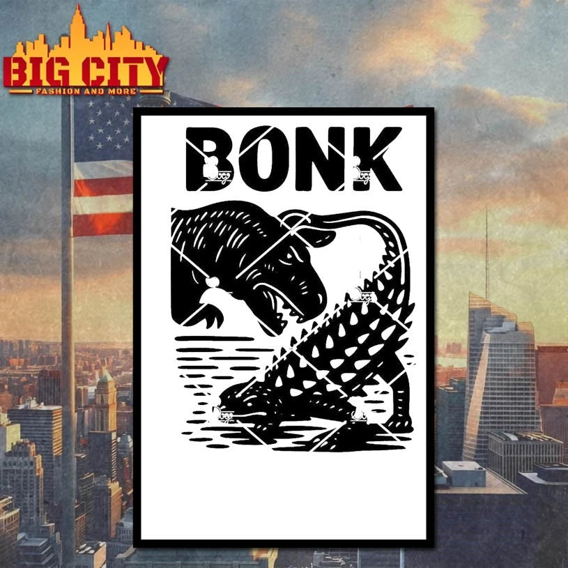Bonk Dinosaur Prehistoric Humor shirt