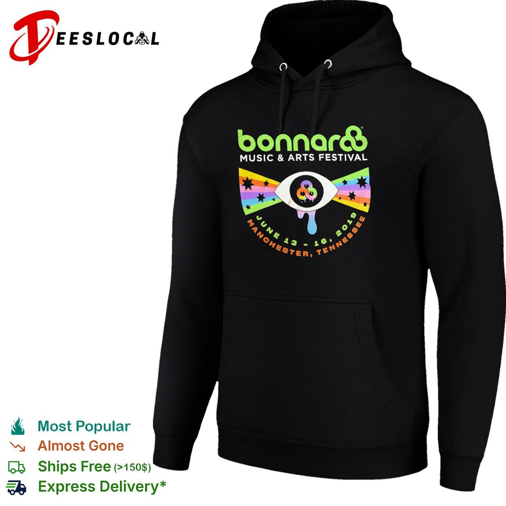 Bonnaroo Music and Arts Festival June 13 16 2019 Manchester Tennessee eye shirt