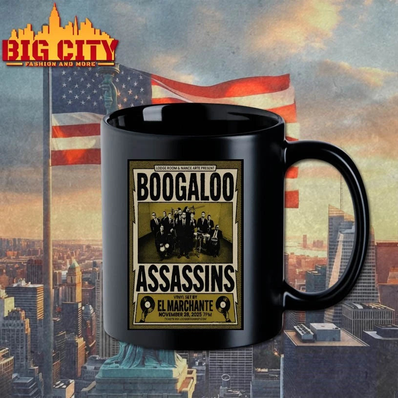 Boogaloo Assassins 11-28-2025 Lodge Room in Los Angeles CA Poster shirt