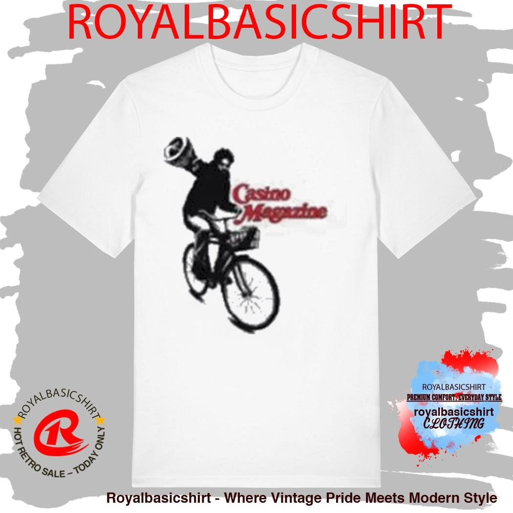 Booman Ca$Ino Magazine Bicycle Shirt