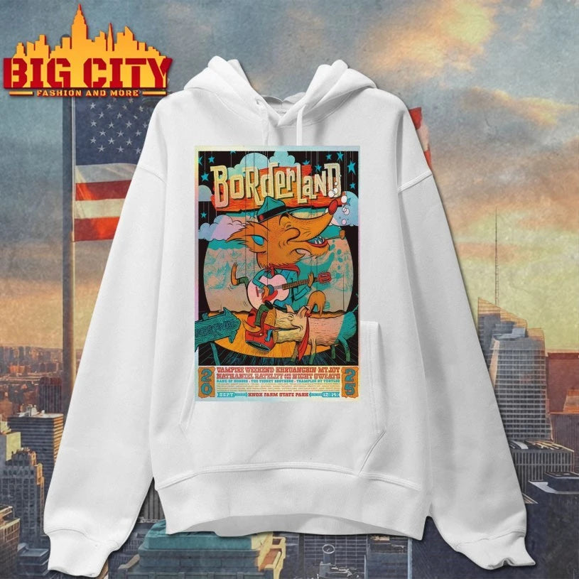 Borderland 2025 East Aurora Sept 14 2025 New York Poster shirt