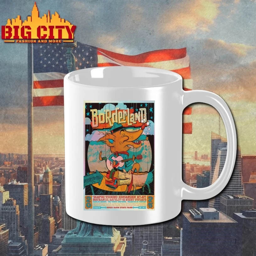Borderland 2025 East Aurora Sept 14 2025 New York Poster shirt