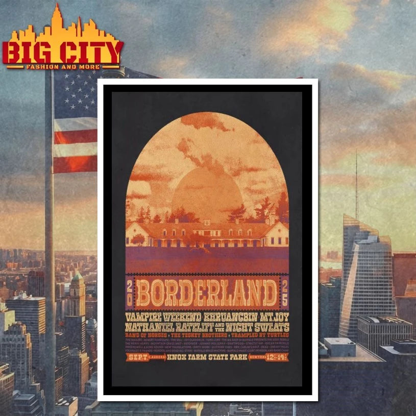 Borderland Festival Knox Farm State Park in East Aurora New York September 12-14, 2025 Poster Shirt