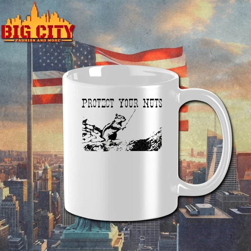 Bored To Death Ray Hueston Squirrel Protect Your Nuts shirt