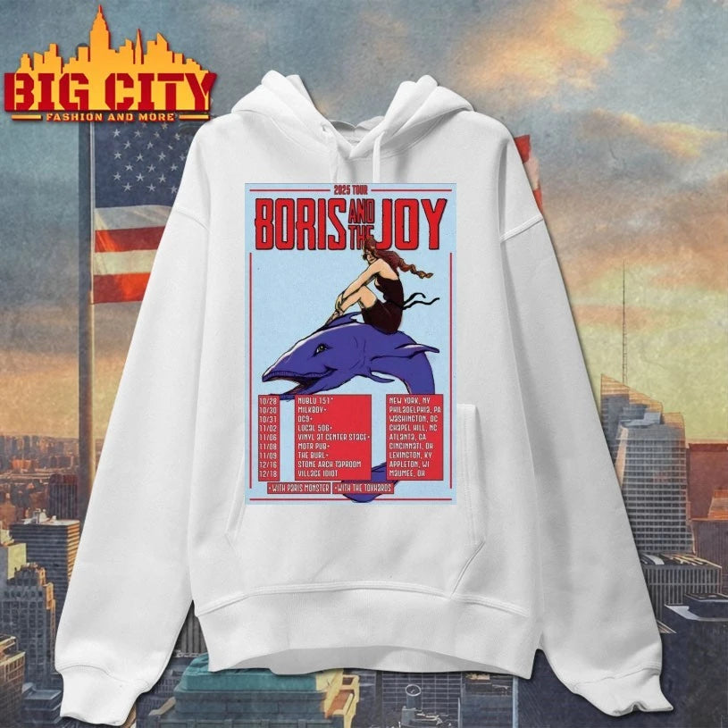 Boris And The Joy 2025 Tour Poster Shirt