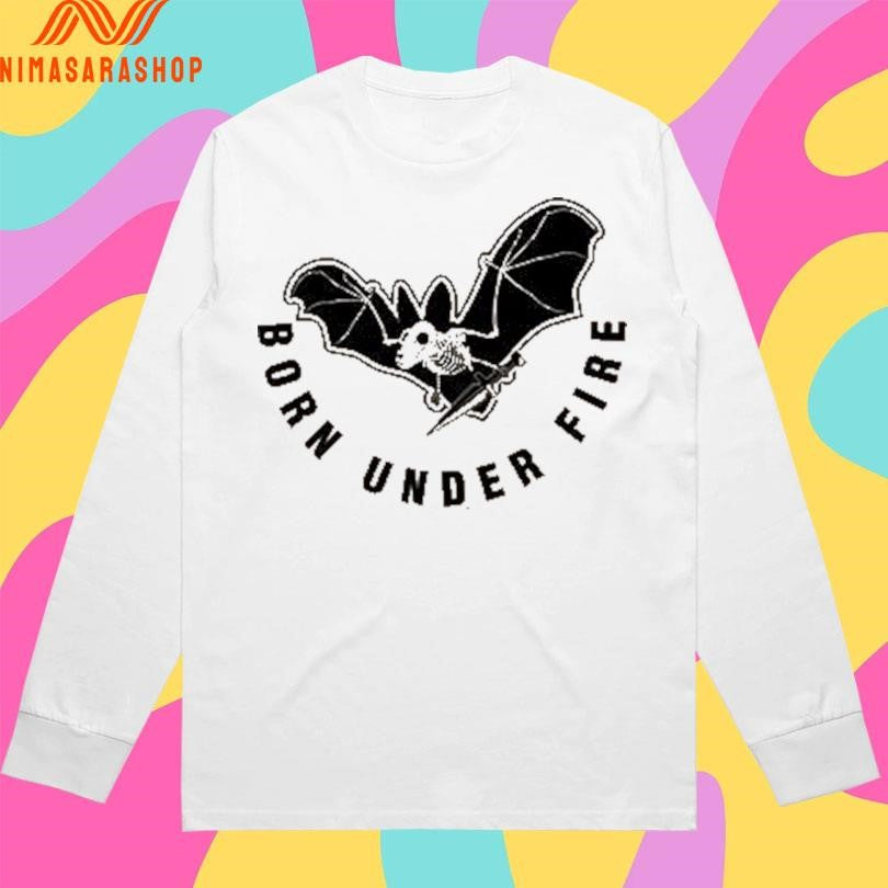 Born Under Fire Bat Shirts