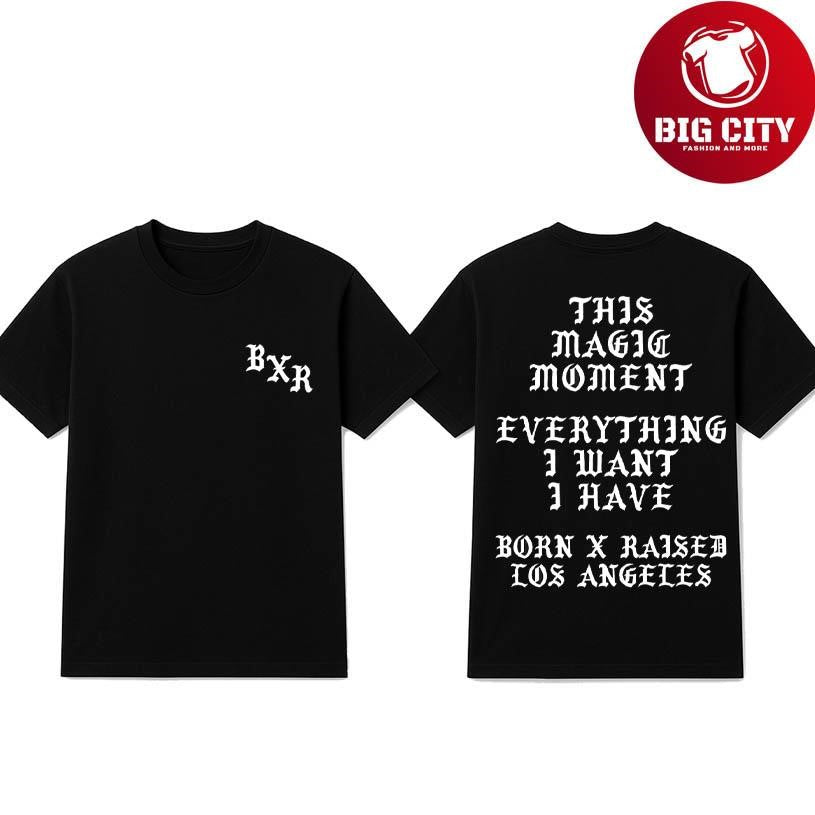 Born X Raised Magic Moment Crewneck Two Sided Shirt