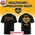 Boston Bruins Healthcare Appreciation Night Logo 2026 Hoodie T-Shirt