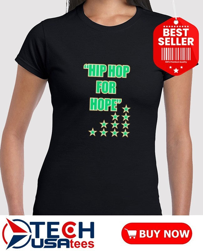 Boston Celtics hip hop for hope shirt