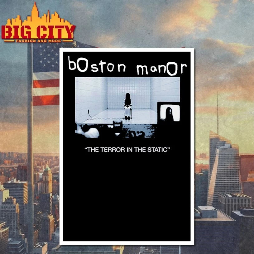 Boston Manor The Terror In The Static shirts