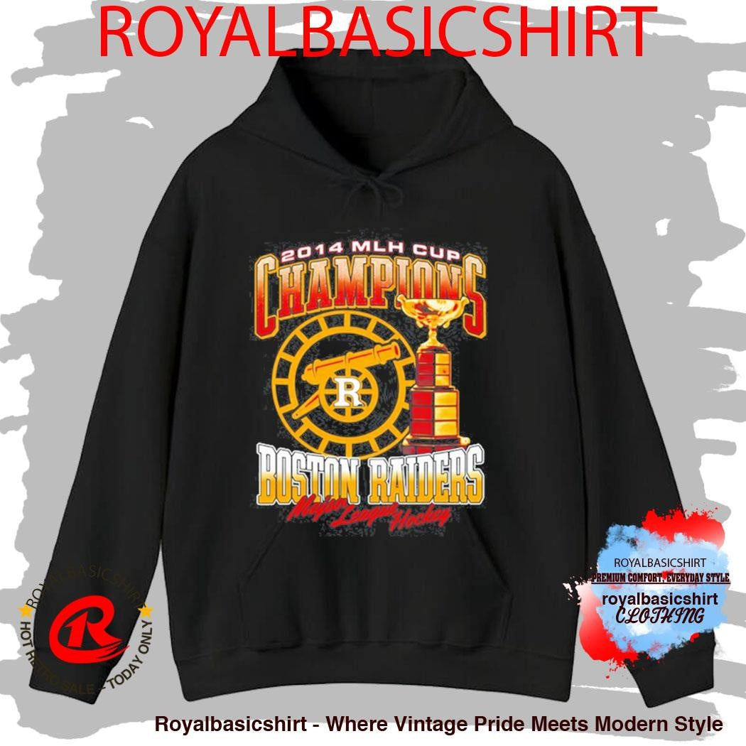 Boston Raiders 2014 Mlh Cups Champions Heated Rivalry T-shirt
