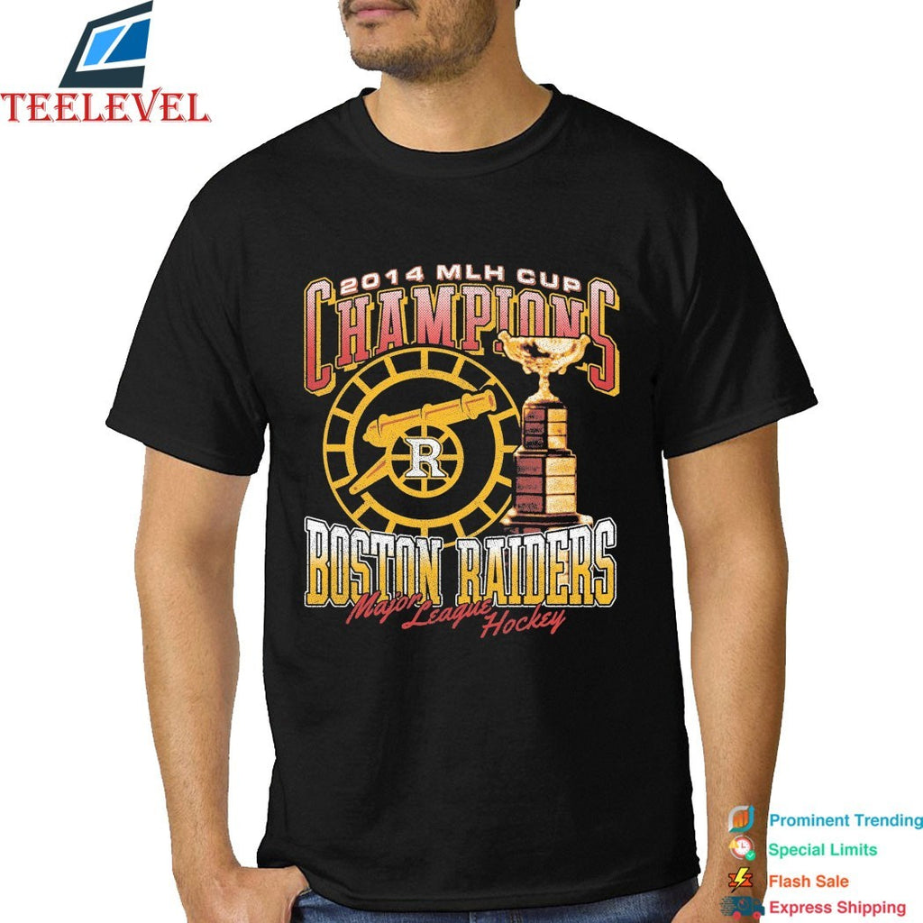 Boston Raiders MLH 2014 Cup Champions Trophy T-shirts