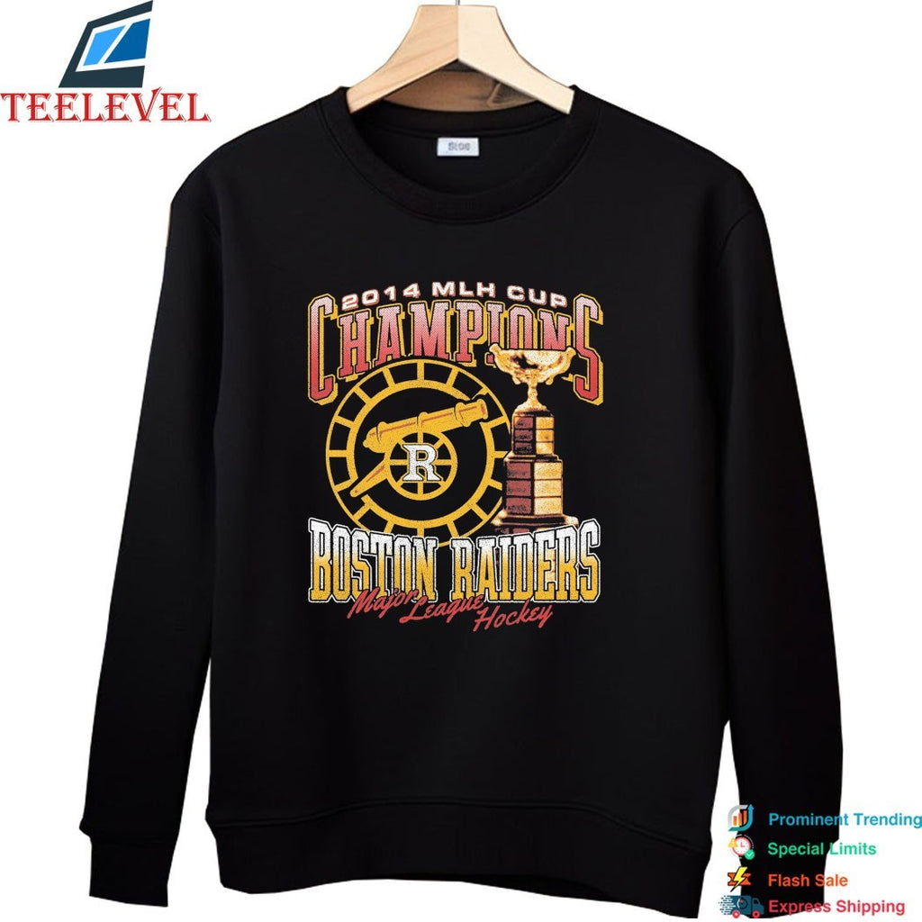Boston Raiders MLH 2014 Cup Champions Trophy T-shirts