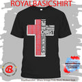 Boston Red Sox Baseball Cross I Can Do All Things Through Christ Shirt