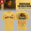 Boston Red Sox x Noah Kahan North America Tour 2026 Two Sided Shirt