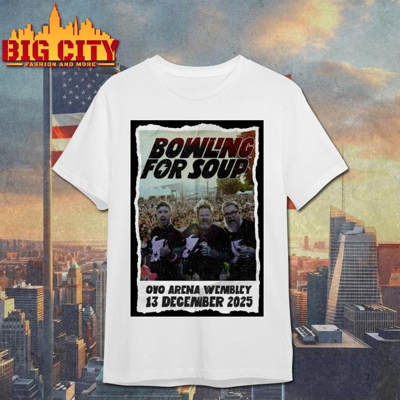 Bowling For Soup London Concert Poster Shirt