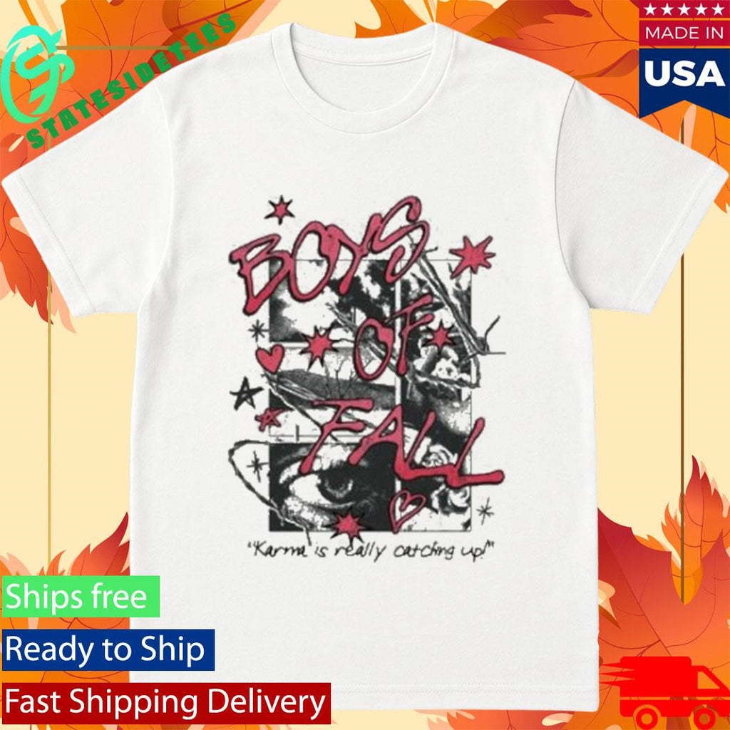 Boys Of Fall Scrapbook Shirt
