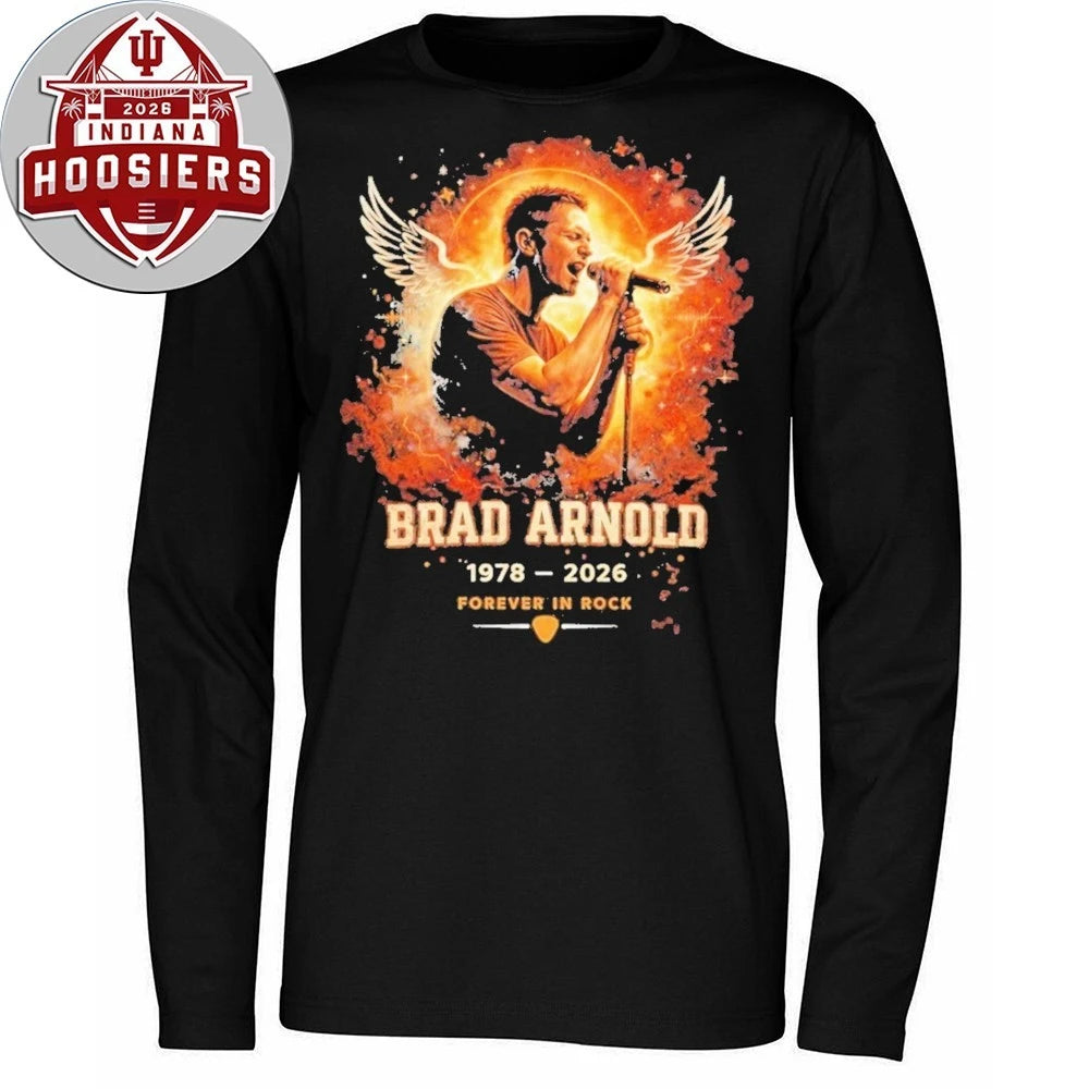 Brad Arnold 1978-2026 Rock Memorial Forever In Rock T-Shirt