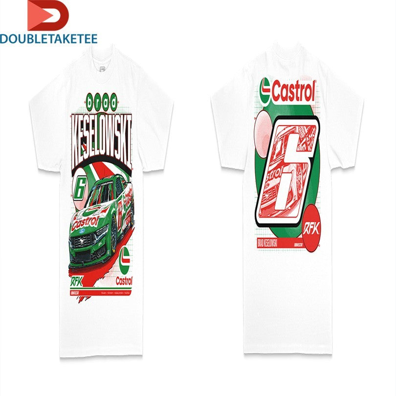 Brad Keselowski Castrol RFK Nascar T-Shirts