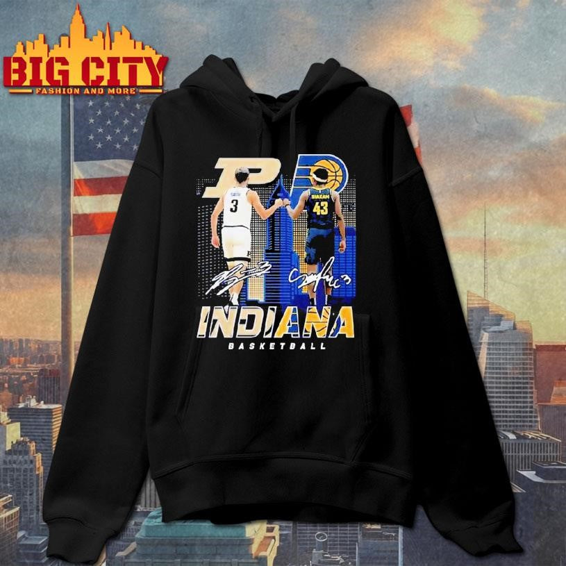 Braden Smith Purdue Boilermakers X Pascal Siakam Indiana Pacers Indiana Basketball Signatures Shirt