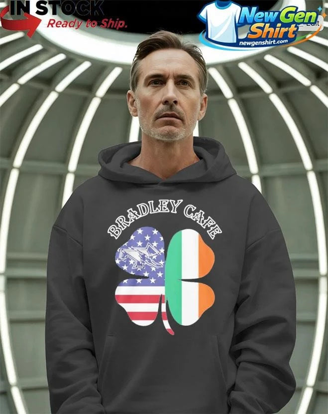 Bradley Cafe Providence Ri Est 1937 Logo Shirt