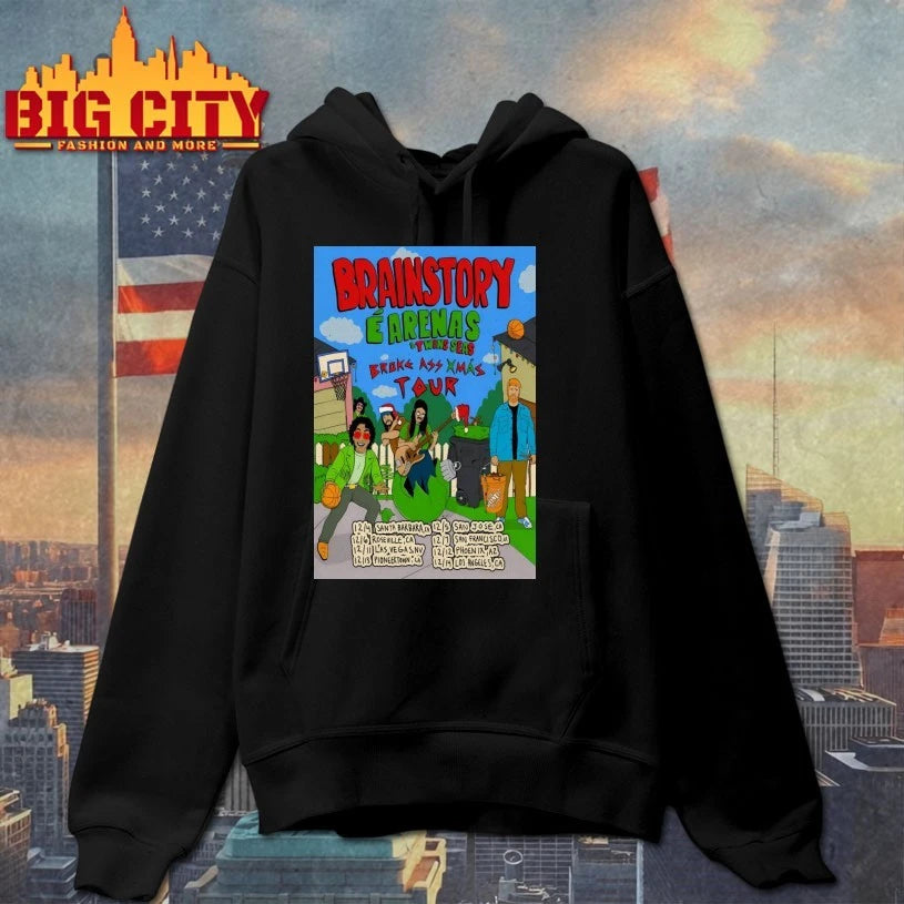 Brainstory And Twin Seas Xmas Tour 2025 Poster shirts