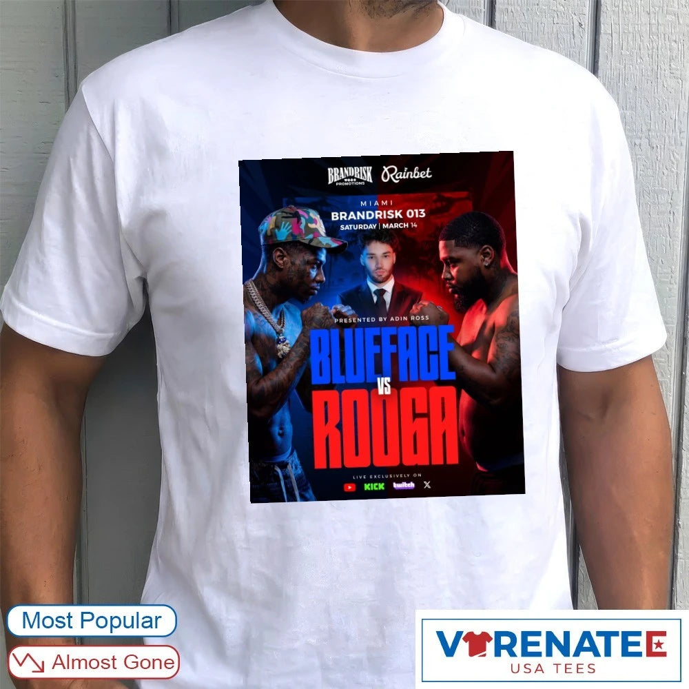 Brand Risk 013 Blueface vs Rooga March 14th 2026 Miami, Florida Poster shirt