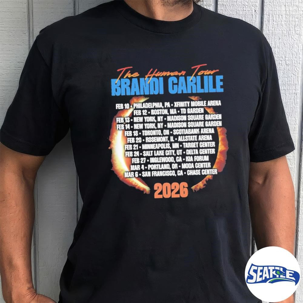 Brandi Carlile The Human Tour Work 2026 Dates shirt