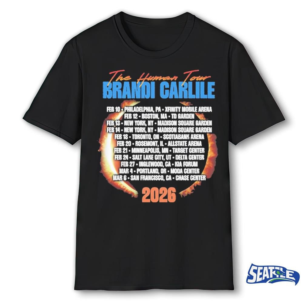 Brandi Carlile The Human Tour Work 2026 Dates shirt
