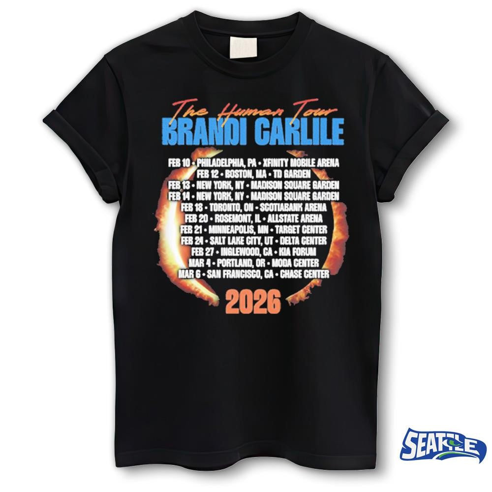 Brandi Carlile The Human Tour Work 2026 Dates shirt