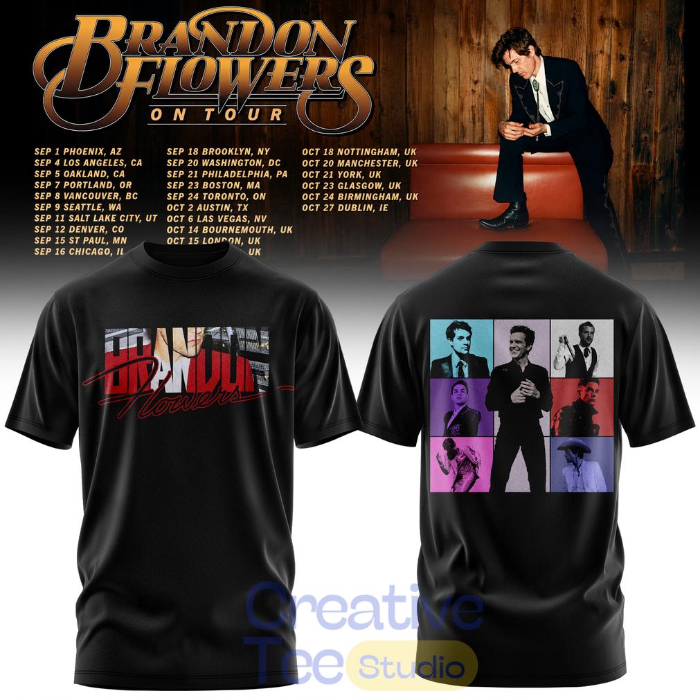 Brandon Flowers On Tour 26 Shirt