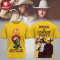 Brandon Lake Cody Johnson When A Cowboy Prays 2026 Two Sided Shirt