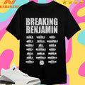 Breaking Benjamin Bold Tour Date Shirts
